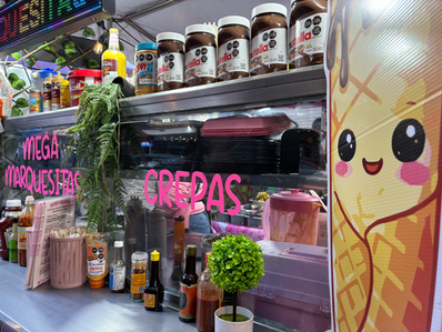 Crepas y marquesitas de 1 kg y hasta la 1:00 a.m en Coyoacán-Suru Crepes