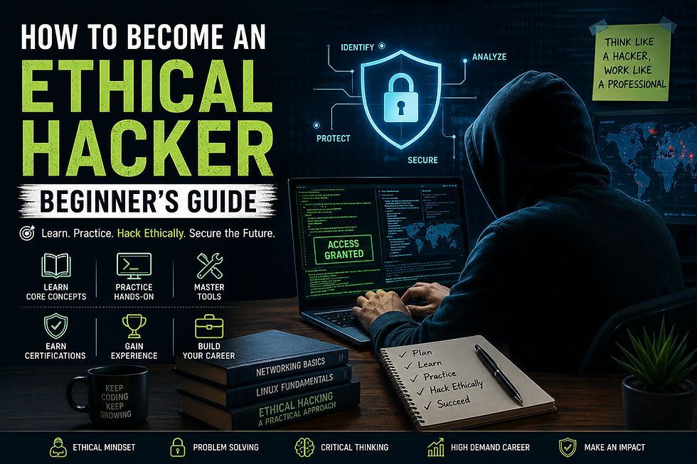 How to Become an Ethical Hacker: Beginner’s Guide