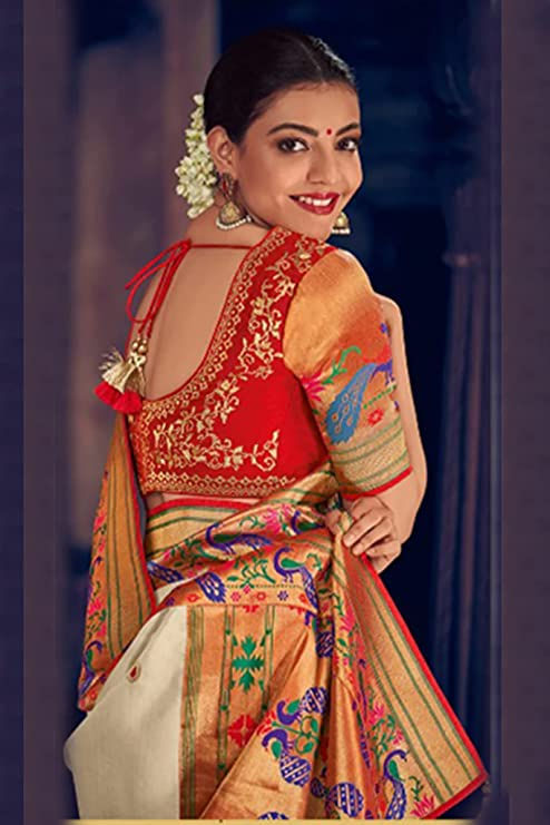 Thumbnail: Anamala Paithani Silk Saree