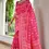Thumbnail: Rani Pink Handloom Raw Silk Saree with Woven Kalamkari Pallu Intricate Thread