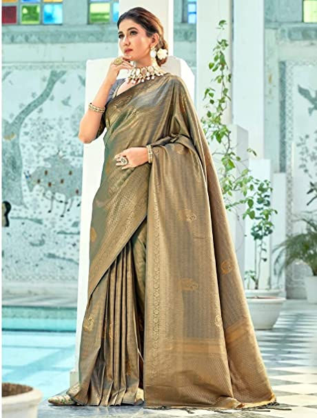 Thumbnail: Raga Bahar Kanjeevaram Soft Silk Saree