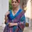 Thumbnail: Premium Firozi Blue Pashmina Silk Saree | Woven Banarasi Saree