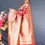 Thumbnail: Red Banarasi Silk Saree With Blouse Piece