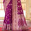 Thumbnail: Purple Patola Style Zari Woven Banarasi Saree