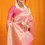 Thumbnail: Pink Woven Zari Banarasi Silk Saree With Blouse