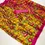 Thumbnail: Golden Yellow Digital Print Satin Crepe Saree