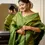 Thumbnail: Green Zari Bhagalpuri Handloom Silk Saree