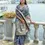 Thumbnail: Women's Steel Grey Woven Soft Silk Saree