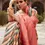 Thumbnail: Pink Banarasi Digital Printed Silk Saree