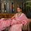 Thumbnail: Women's Pink Art Silk Weaving Saree
