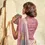 Thumbnail: Dusky Pink and Elegant Gold Khadi Saree with Jacquard Weaving
