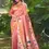 Thumbnail: Classic Peach Paithani Silk Saree