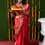 Thumbnail: Red Kanjivaram Silk Saree With Blouse