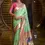 Thumbnail: Spring Green Woven Paithani Silk Saree