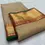 Thumbnail: Gold Sand Chanderi Katan Silk Saree with Red Zari Border