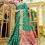 Thumbnail: Weaver Saga Women's Jade Green Woven Banarasi Silk Saree