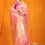 Thumbnail: Pink Woven Zari Banarasi Silk Saree With Blouse