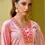 Thumbnail: Pink Silk Chikankari Embroidered Readymade Pant Suits
