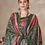 Thumbnail: Multicolor Paisley And Floral Pattern Kani Pashmina Saree Tassels Pallu Shawl
