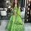 Thumbnail: Green Satin Embroidered Lehenga Choli: Redefine Elegance and Style