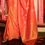Thumbnail: Women's Orange Kanjivaram Silk Saree