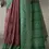Thumbnail: Elegant Brown& Green Soft Tussar Silk Saree with Geometric Print and Ikkat Pallu