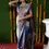 Thumbnail: Grey Kanjivaram Silk Saree With Blouse