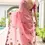 Thumbnail: Pink Muga Cotton Saree with Thread Woven Floral Pallu & Contrast Blouse
