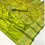 Thumbnail: Parrot Green Pure Handloom Satin Silk Saree With Beautiful Zari Weaving
