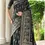 Thumbnail: Black Handloom Raw Silk Saree with Woven Kalamkari Pallu Intricate Thread