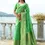 Thumbnail: Women's Light Green Woven Soft Silk Saree