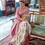 Thumbnail: Women's Off White Patola Fusion Paithani Silk Saree