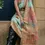 Thumbnail: Women's Aqua Blue Kashmiri Modal Handloom Saree