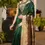 Thumbnail: Mehndi Green Soft Tussar Silk Saree with Kalamkari Pallu