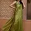 Thumbnail: Premium Olive Banglori Handloom Raw Silk Saree