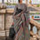 Thumbnail: Women's Grey Organza Parsi Handloom Weaving Saree