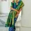 Thumbnail: Royal Blue Bandhani Printed and Woven Saree