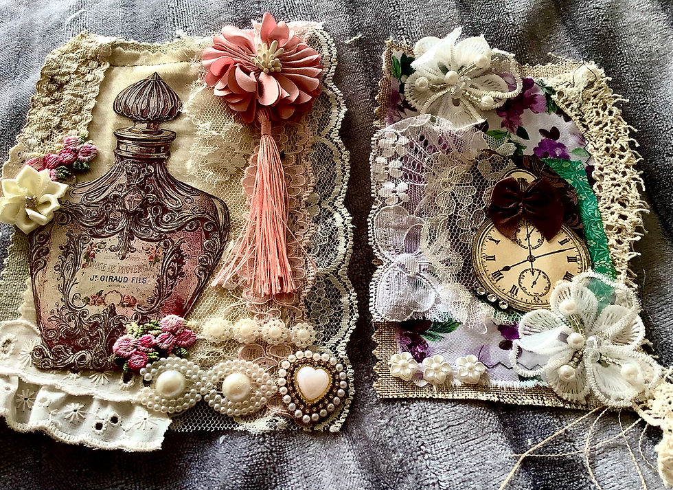 Thumbnail: Junk journal toppers x2