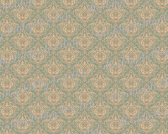 Thumbnail: Pale DAMASK 2nd Ed Collections Junk Journal Background Papers