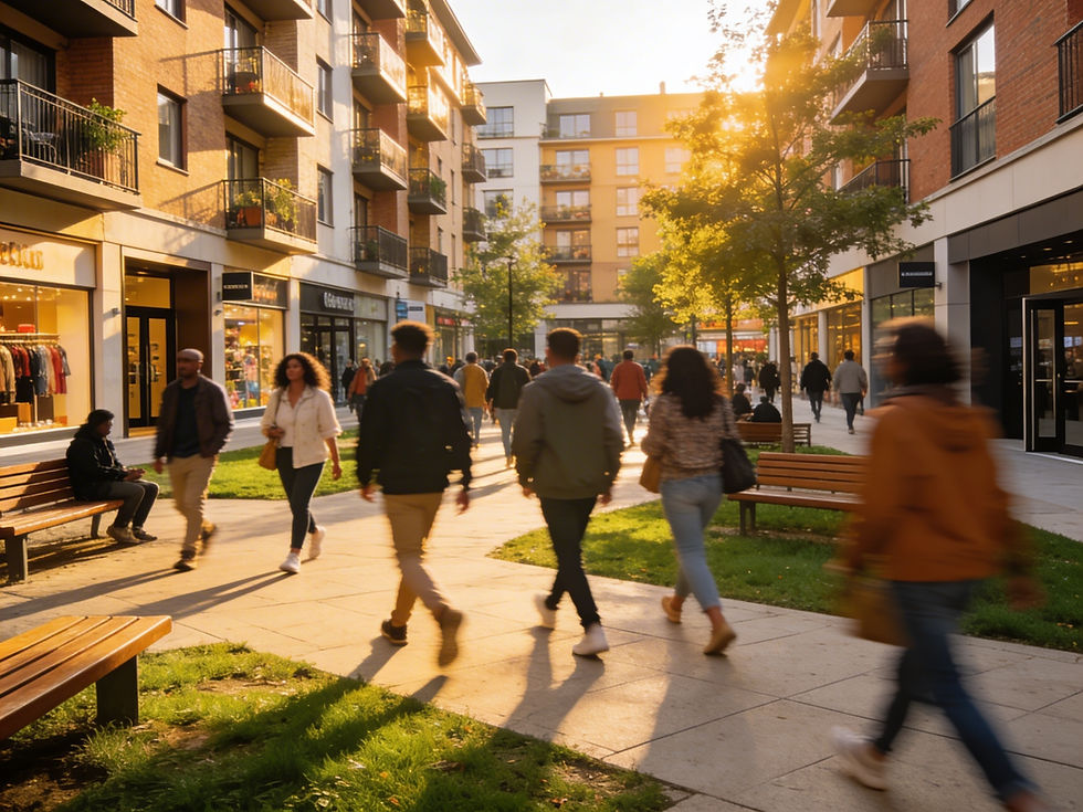 The Rise of the "Walkable Hamlet": A New Way to Live in the Heartland
