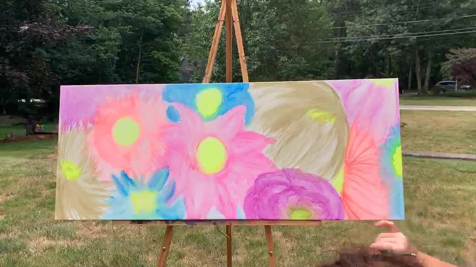 Thumbnail: SOLD-Flor, Flower Painting, Floral Painting, Original Flower Painting