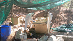 Marina localiza, inhabilita y desmantela dos laboratorios clandestinos, en Durango