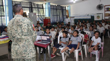 NIÑAS Y NIÑOS DE VERACRUZ PARTICIPAN EN JORNADAS DE SALUD Y ACTIVACIÓN FÍSICA IMPARTIDAS POR EL EJÉRCITO