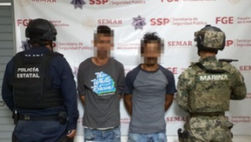 Marina y autoridades de Seguridad Pública muestran
resultados en materia de seguridad en el estado de Colima