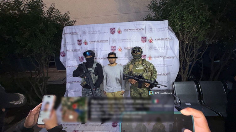 Marina coadyuva durante tres cateos en alcaldías de la Ciudad de México. 