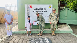 Dos sueños, una misma vocación: Ejército convierte en realidad el anhelo de ser médico y soldado por un día en el Norte de Veracruz