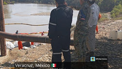 La Secretaría de Marina activa el Plan Nacional de Contingencias Nivel III, ante derrame de hidrocarburos en Río Pantepec-Tuxpan