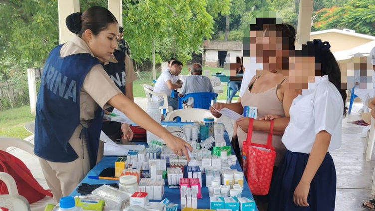 La Secretaría de Marina-Armada de México informa inicio del “Programa de Atención Médica de Primer Contacto en Lugares de Difícil Acceso”, en su Cuarta Fase, en Tuxpan, Veracruz