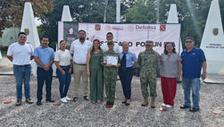 Ejército Mexicano cumple el sueño de la pequeña Hossana al nombrarla “Soldado por un Día” en Cd. Cuauhtémoc, Ver.