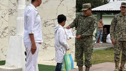 El Ejército Mexicano cumple el sueño de un niño veracruzano: "Médico por un Día" en el H.M.R. de Túxpan.